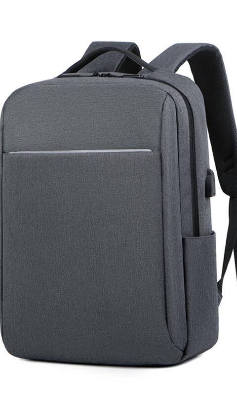 MOCHILA FORTUNE TAFETA GRIS
