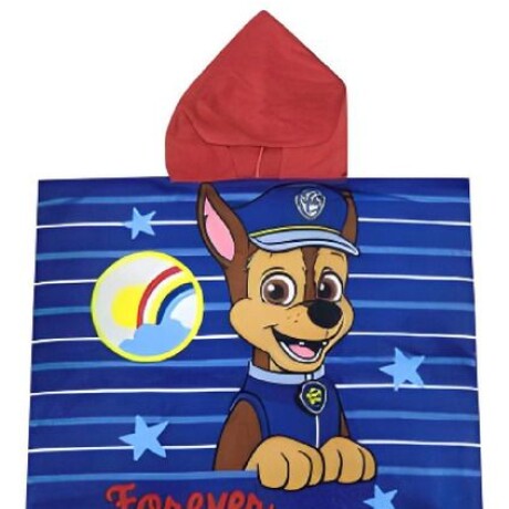 Bata Poncho Plus Paw Patrol Azul