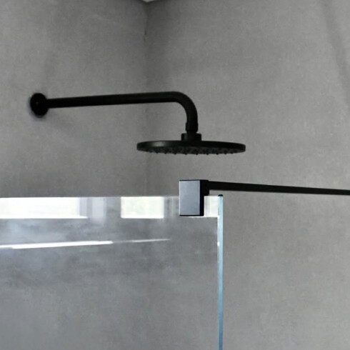 GRIFERIA DE DUCHA Y BAÑERA EN NEGRO MATE FV SERIE NUEVA 44 INCL PICO, ROSETA Y CAÑO 000