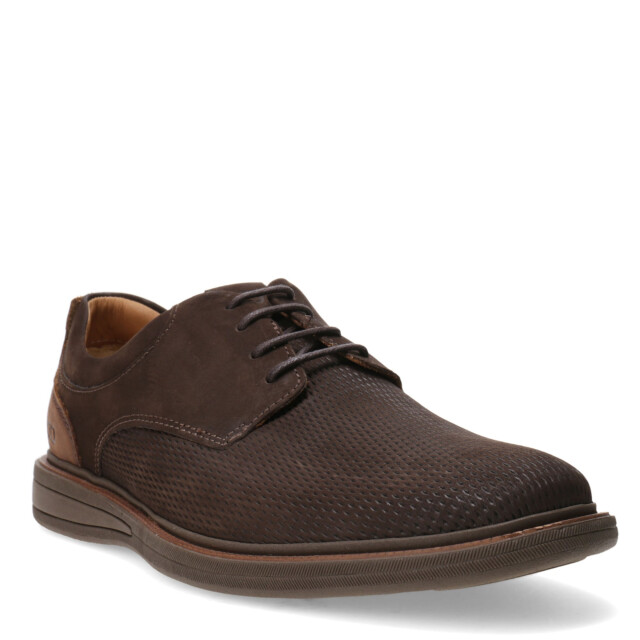 Zapatos de Hombre Democrata BAY acordonado Marrón Café