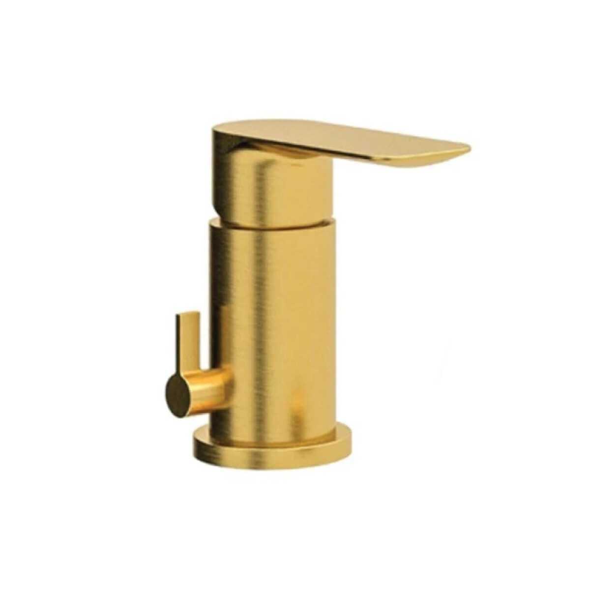 Grifería para Bidet Monocomando Con Transferencia Brushed Gold Linea Coty 