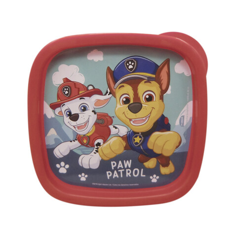 Pote Plástico Paw Patrol 500ml ROJO