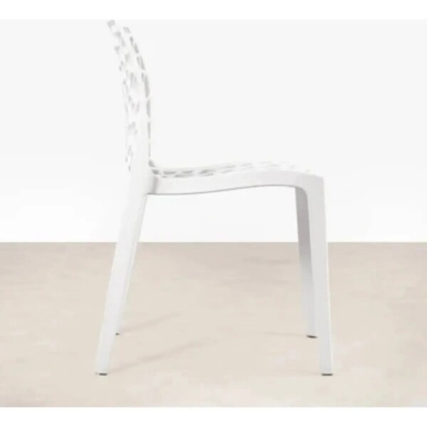 Silla Comedor ComboHome Gruvyer Nórdica Exterior Interior Blanco 1
