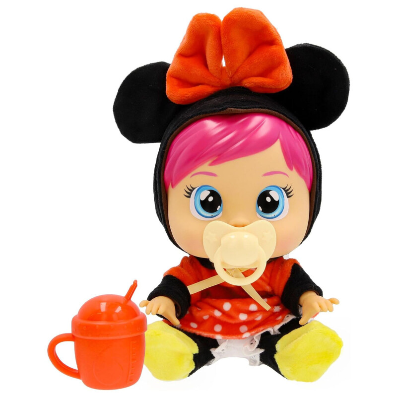 Minnie Mouse Muñeca Disney Cry Babies Loving Care Bebé Llorones Minnie Mouse Muñeca Disney Cry Babies Loving Care Bebé Llorones