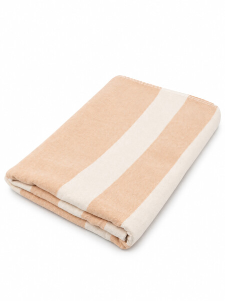 TOALLA FORMENTERA RAYAS BEIGE