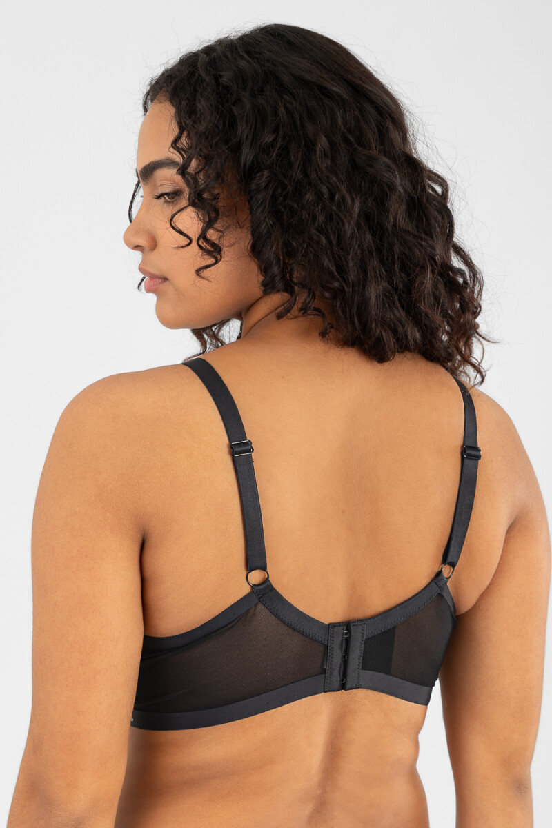 Soutien preformado copa c pervinca Negro