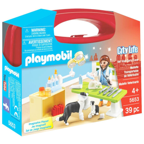 Playmobil Maletin Tematico Dr. Veterinario Escenario Playmobil Maletin Tematico Dr. Veterinario Escenario