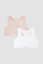 Pack x2 tops algodon Pale pink
