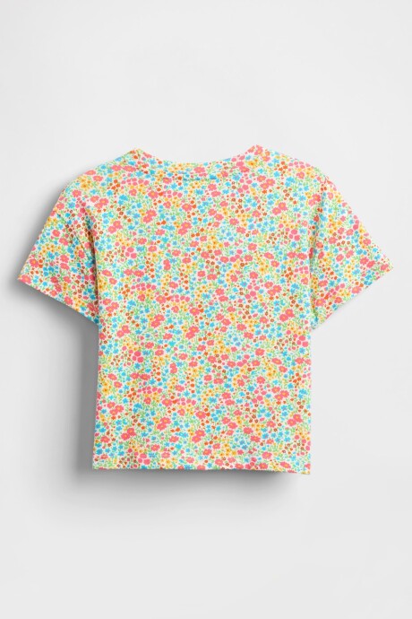 Remera Gràfico Manga Corta Toddler Niña Ditsy Floral