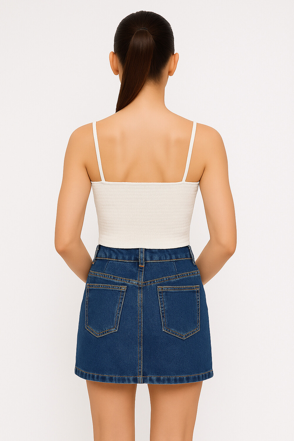 Musculosa Mandaro Blanco