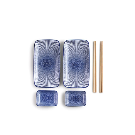 Set Sushi Porcelana 6 Piezas Ibili Set Sushi Porcelana 6 Piezas Ibili