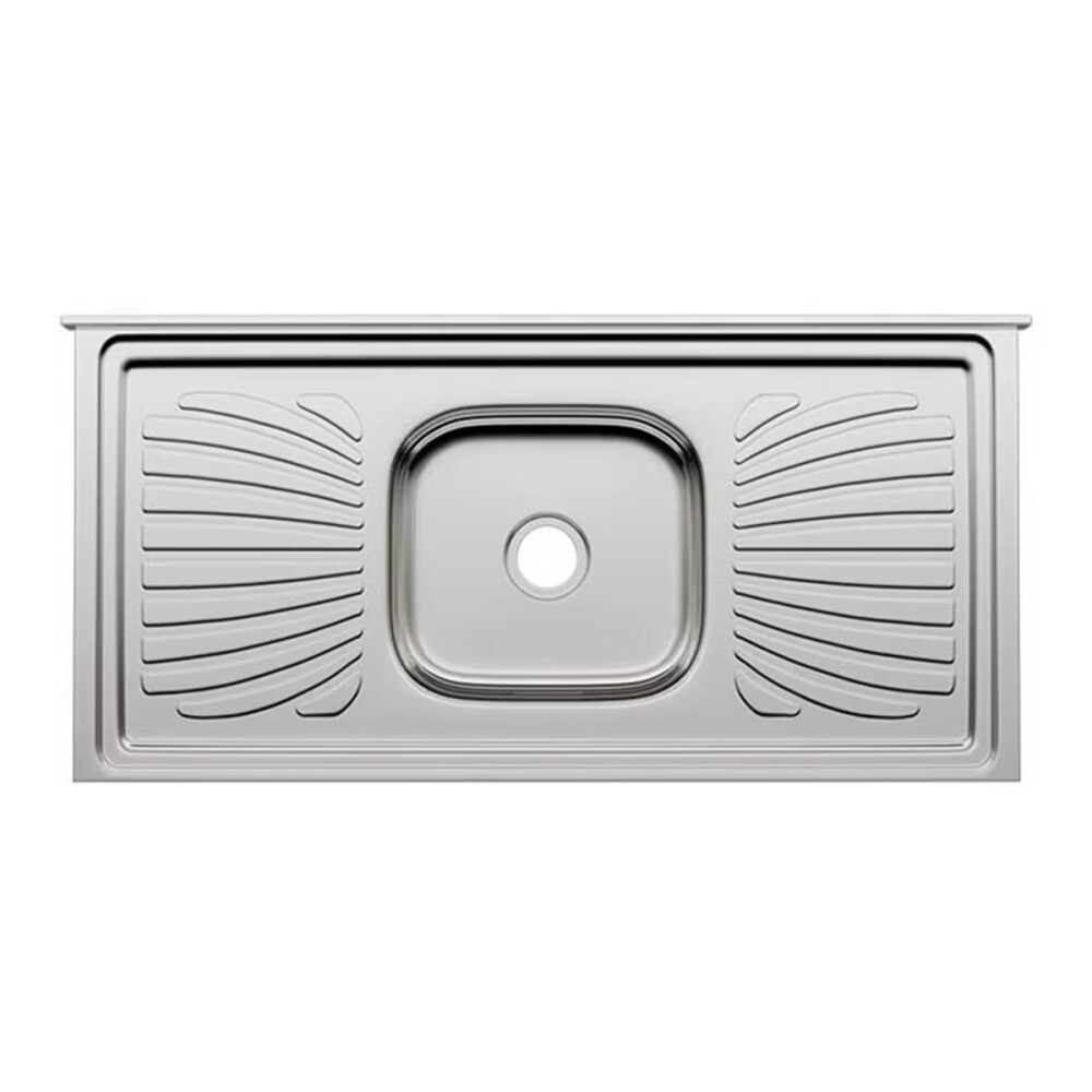 Mesada con pileta acero inox 100cm concreto Forminox Mesada Con Pileta Acero Inox 100cm Concreto Forminox