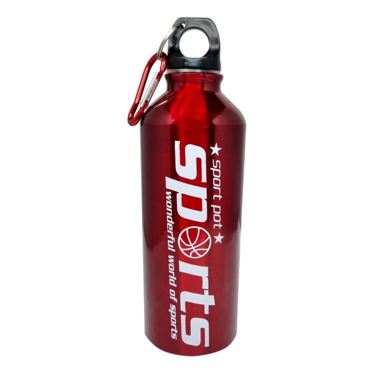 Botella Agua Deportiva 500 Ml Hidratación Fitness Caramañola - Color Variante Rojo 
