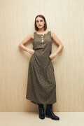 VESTIDO IRAZÚ Caqui