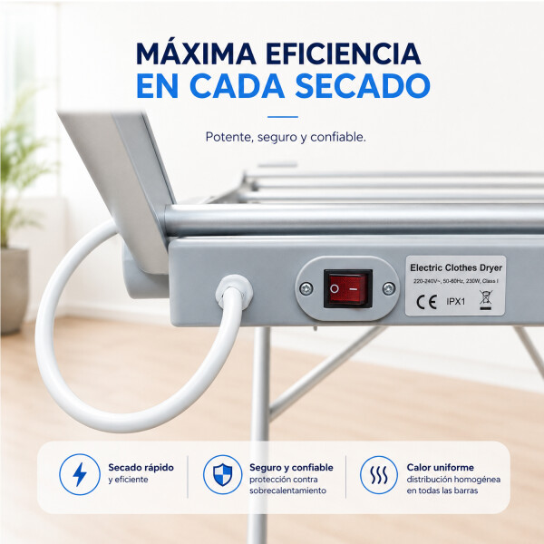 Tender Eléctrico 1 Xion TENDER DE ROPA ELECTRICO XION TENDER-1
