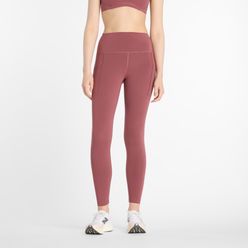 Calza New Balance de Dama -High Rise Legging 25"- WP51268WAD RED