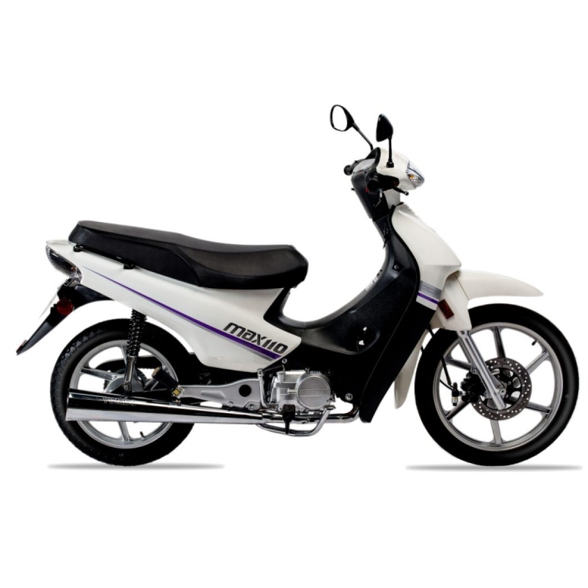 Moto Yumbo Cub Max110 Automatica - Blanco 