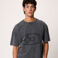 T-SHIRT M/C GUARIAN DIXIE Gris Oscuro