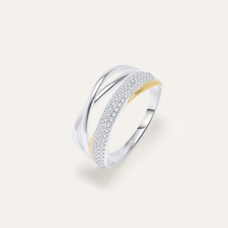Anillo Nikola - Plata y Baño de Oro Anillo Nikola - Plata y Baño de Oro