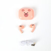 Auriculares bluetooth in ear diseño oso rosado con estuche Auriculares bluetooth in ear diseño oso rosado con estuche