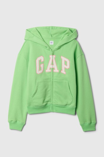 Canguro Con Cierre Logo Gap Niña Julep Green