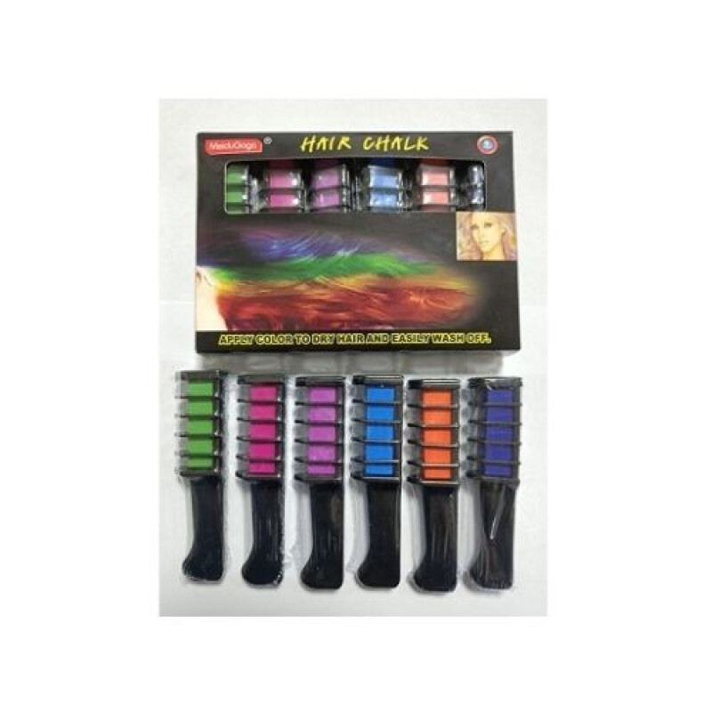 Cosmeticos set de tizas para el pelo Cosmeticos Set De Tizas Para El Pelo