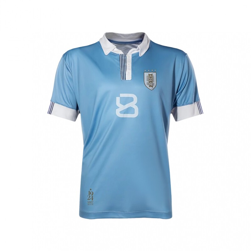 CAMISETA OFICIAL CELESTE AUF JR CELESTE