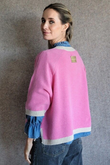 Buzo Clemen Lambswool Rosa chicle Arena