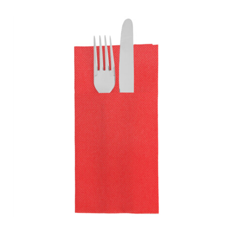 SERVILLETA ROJO DOUBLE POINT CANGURO ECOLABEL 39x40 CM - 50 uds Servilleta Rojo Double Point Canguro Ecolabel 39x40 Cm - 50 Uds