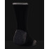 UA AD Run Cushion 1pk Mid-WHT BLK-001