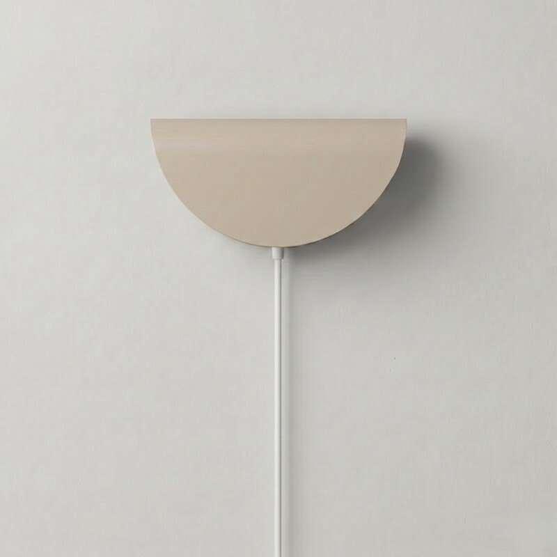ARTEFACTO DECORATIVO DE PARED BEND Luminaria De Pared Band Beige