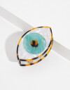 Broche Acrilico Broche Acrílico De Ojo - Combinacion Tricolor