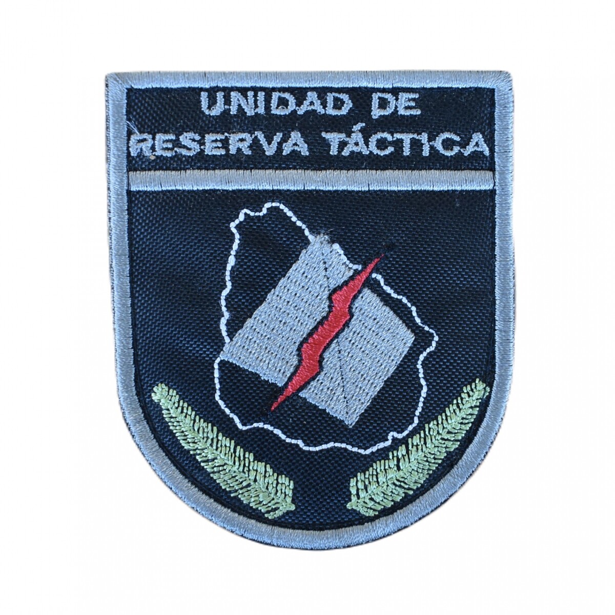 Parche bordado Unidad De Reserva Táctica - Gris 