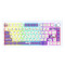 Teclado Mecánico Fantech Maxfit8 One Piece Mk921 BLANCO