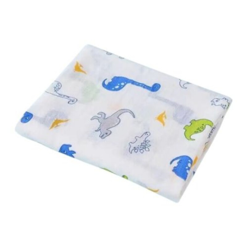 Rebozo de muselina 100% algodón Dino