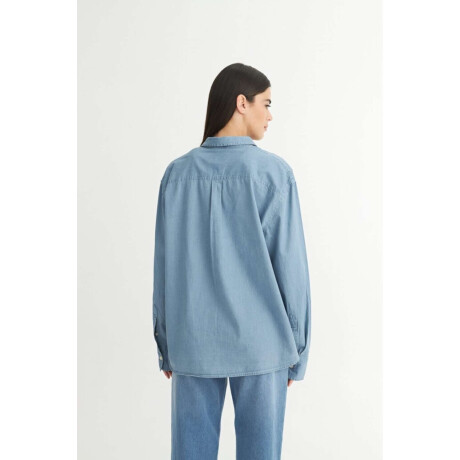 Camisa Meg Light Blue