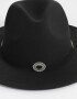 Sombreros Sobrero Negro Trim - Negro