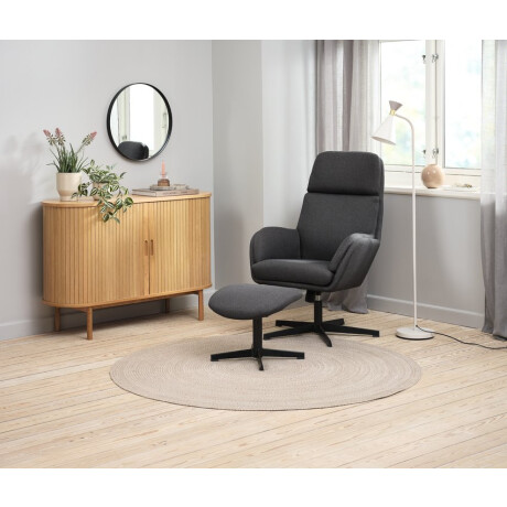 Sillon/Apoya Pies Tankedal 1 Cuerpo Gris Oscuro