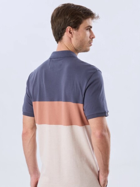 T-SHIRT LEGACY 6175 M.C FRANJA AZU TERRA