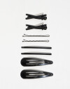 Accesorios Pelo Set Varios Set De Hebillas - Negro