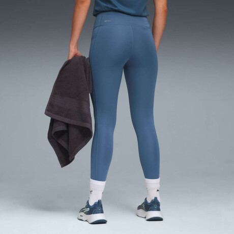 Pantalón Largo Tad Ess Tight 7/8 de Mujer Azul