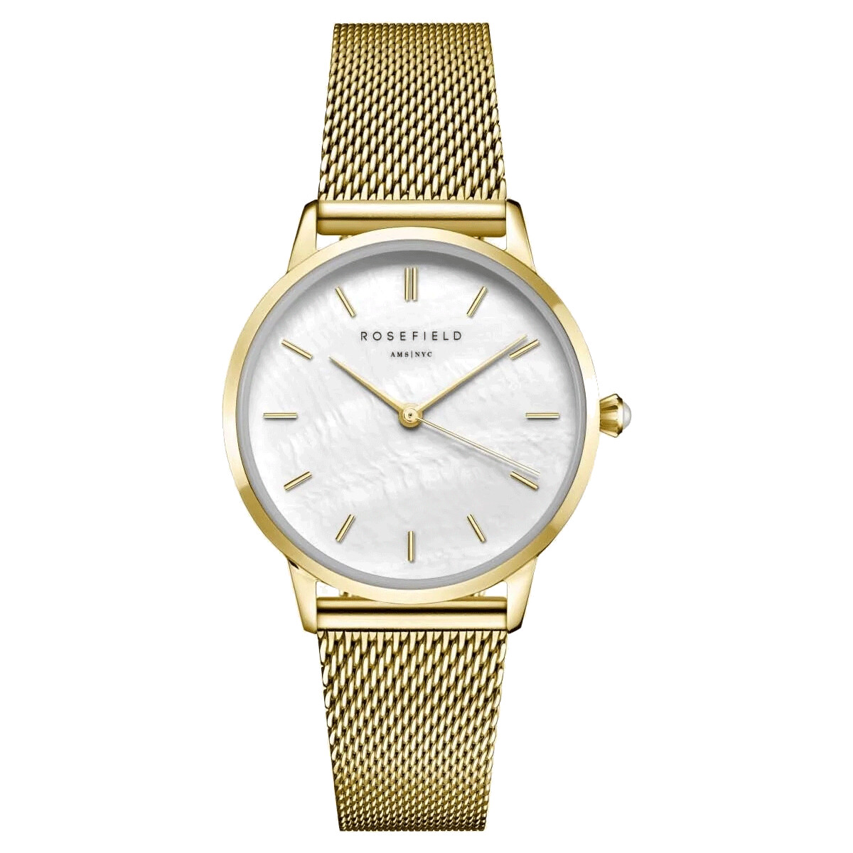Reloj ROSEFIELD RMGMG-R06 Pearl Edit Acero Oro 