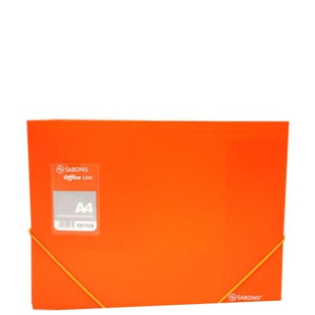 SOBRE CARPETA PVC TABARE NARANJA UNIDAD SOBRE CARPETA PVC TABARE NARANJA UNIDAD