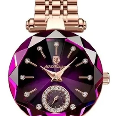RELOJ OCEAN STAR DE LUJO ESFERA LILA LILA