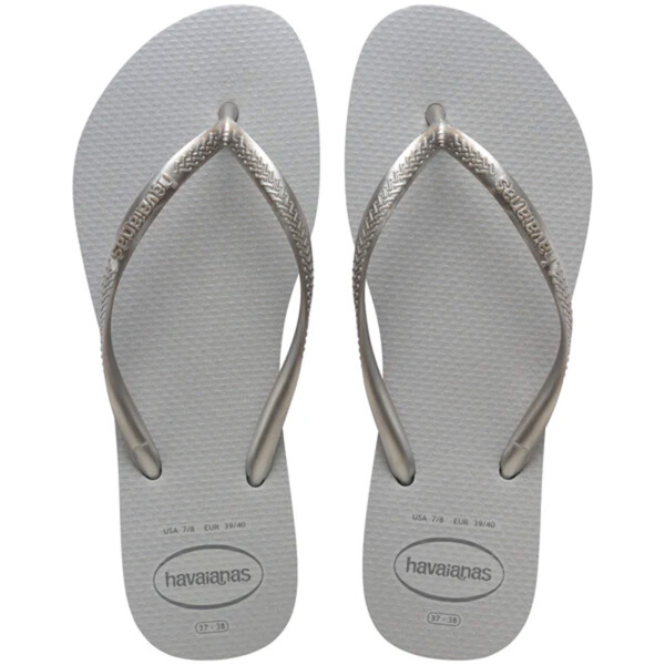 Ojotas Havaianas SLIM GLOSS de Mujer - 4145617 Gris-hielo