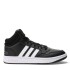 Championes de Hombre Adidas Hoops 3.0 Mid Classic Vintage Negro - Blanco