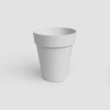 MACETA ALTA CAPRI HIG POT 56 BLANCO