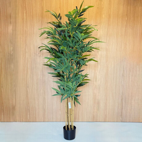Planta Artificial Con Maceta Ceramica 1.2M Planta Artificial Con Maceta Ceramica 1.2M