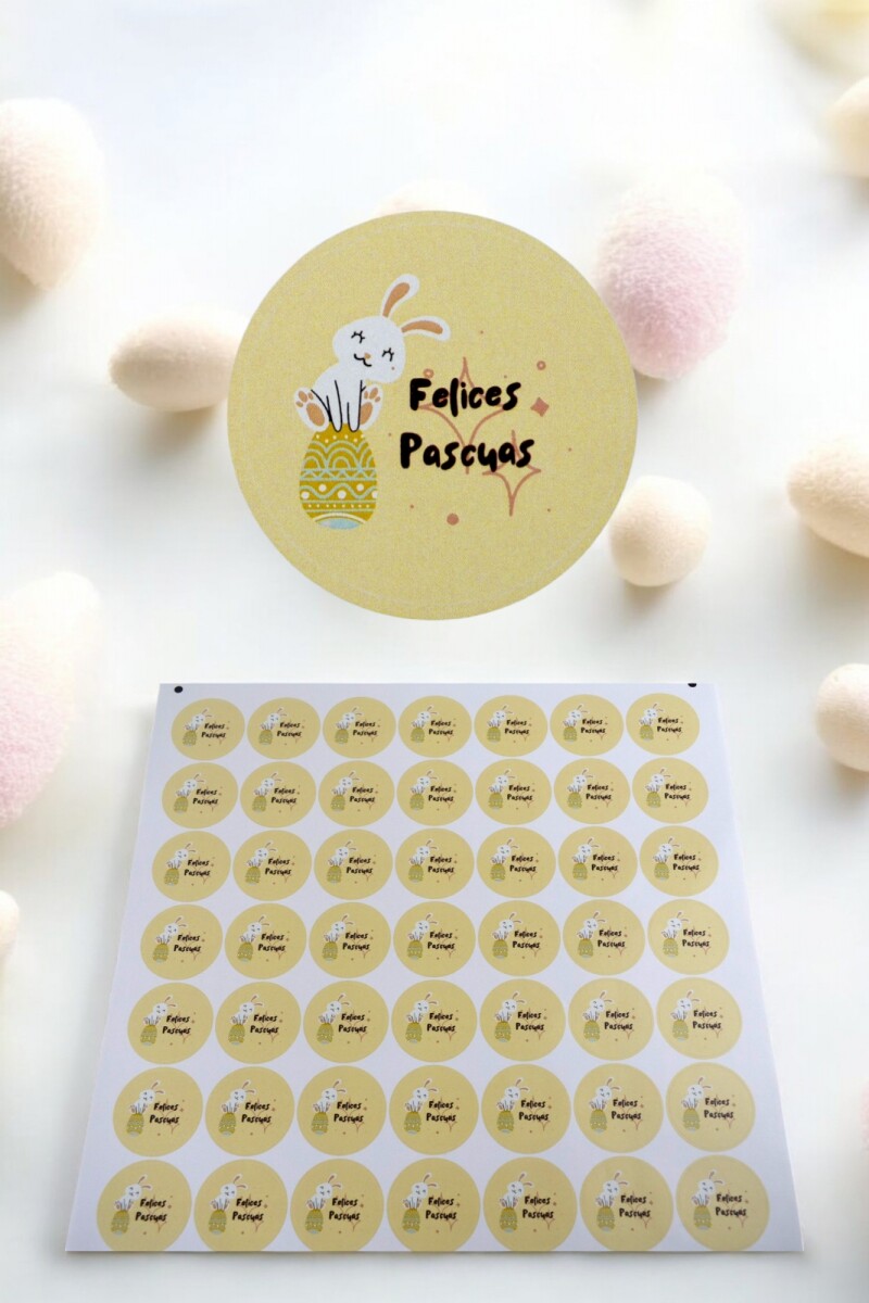Stickers pascua plancha - DISEÑO 7 