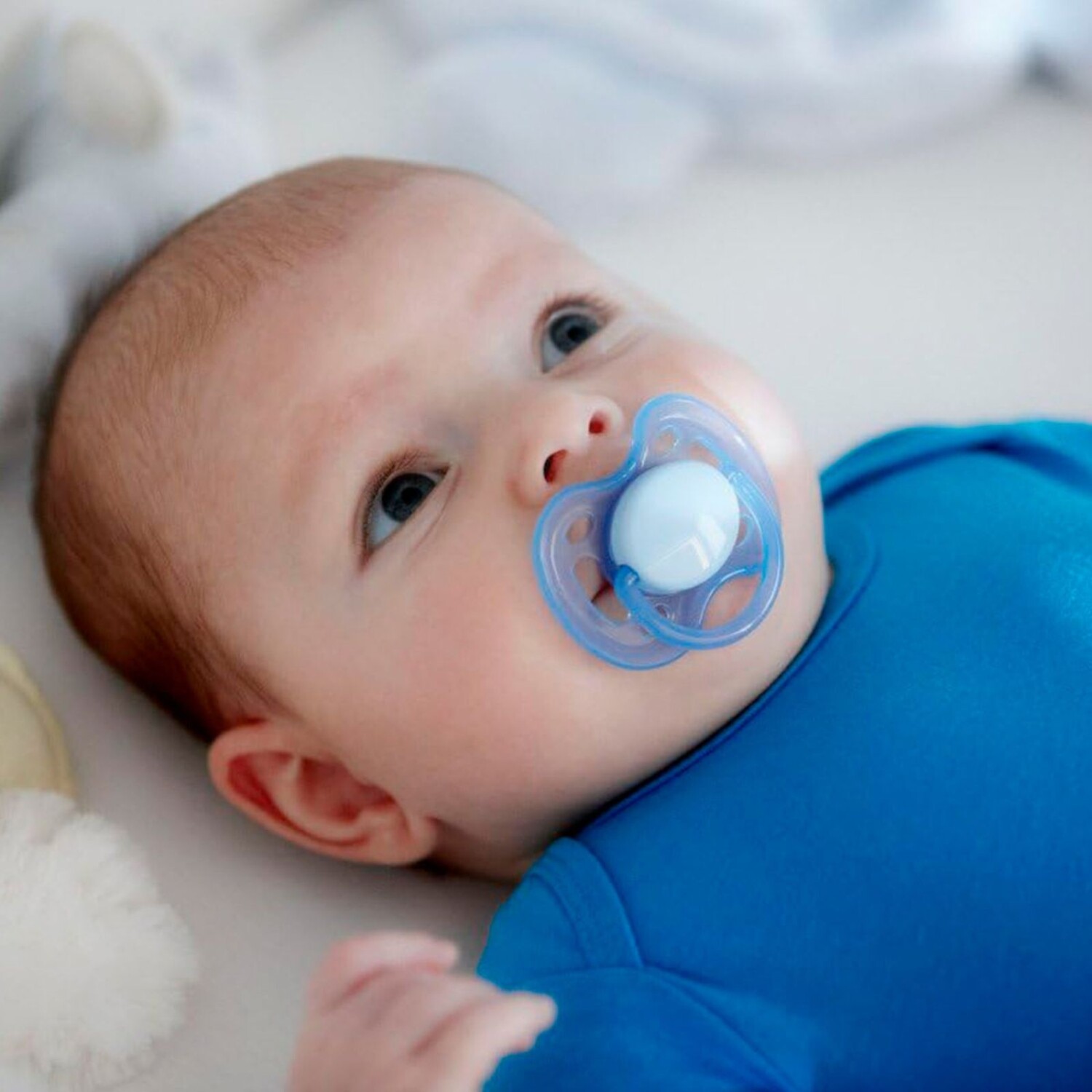  Clip para chupete y chupete personalizado, color rosa (0-6 o  6-18 meses), sin BPA, se puede esterilizar, 3 formas de pezón (0-6 meses) :  Bebés